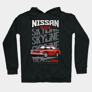 Skyline 2000 GTR Car Hoodie